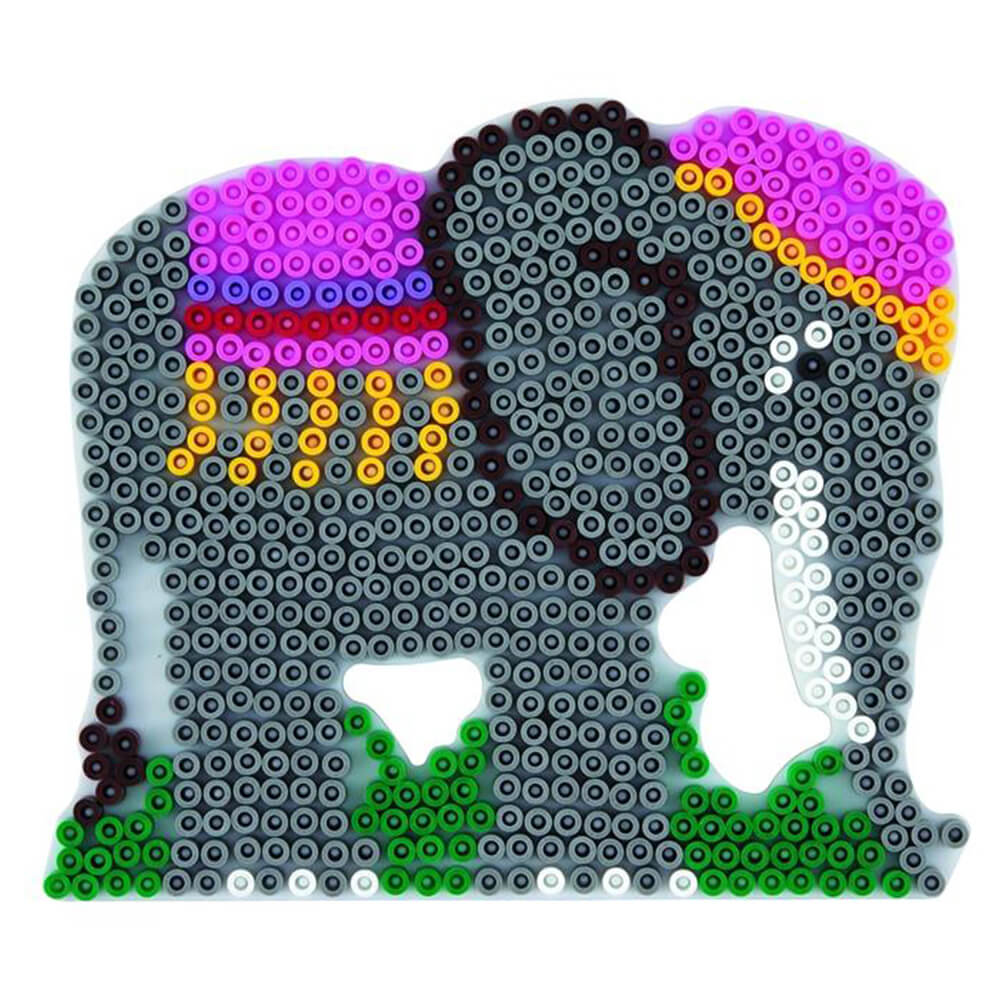 Kamel Pferd Affe Malheft HAMA Stiftplatten-Set midi Zirkustiere Elefant 